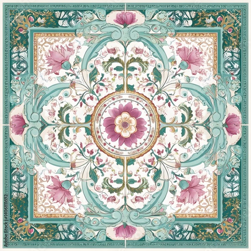 vintage floral background