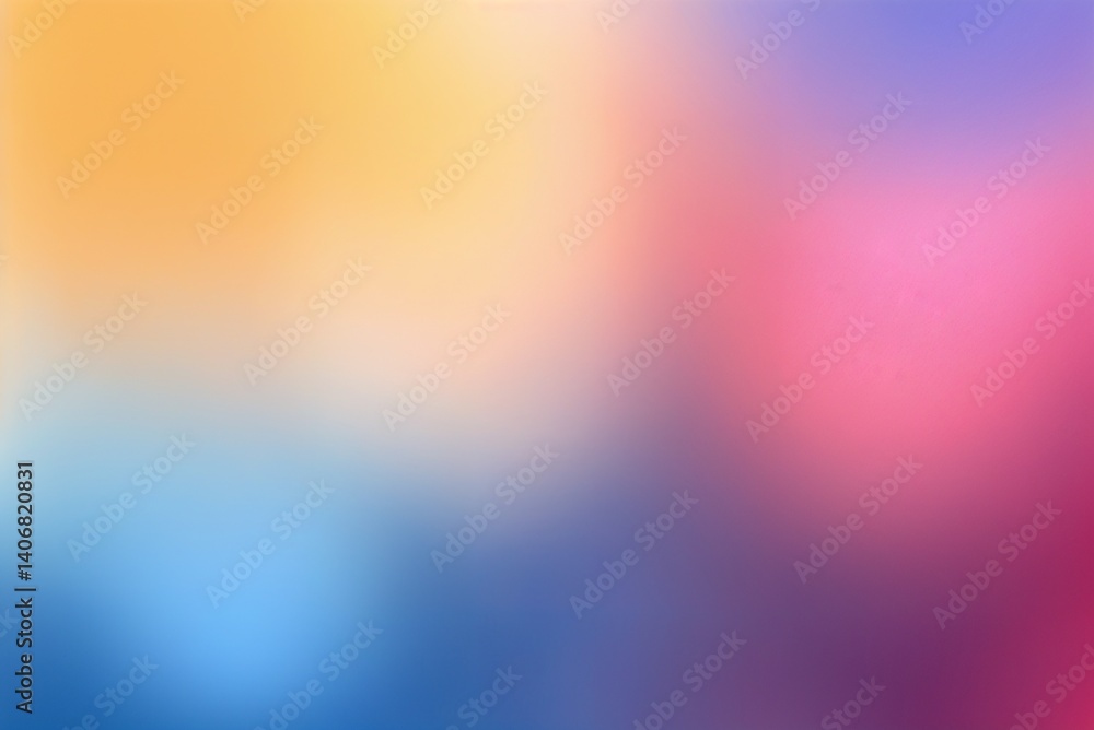 Colorful Light Gradient with Smooth Blur Colorful Light Gradient with Smooth Blur