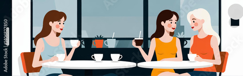 Three_women_chat_over_coffee_in_a_cafe-with_flat_design-bright_colors-and_modern_furniture-creating_a_relaxed-social_atmosphere_