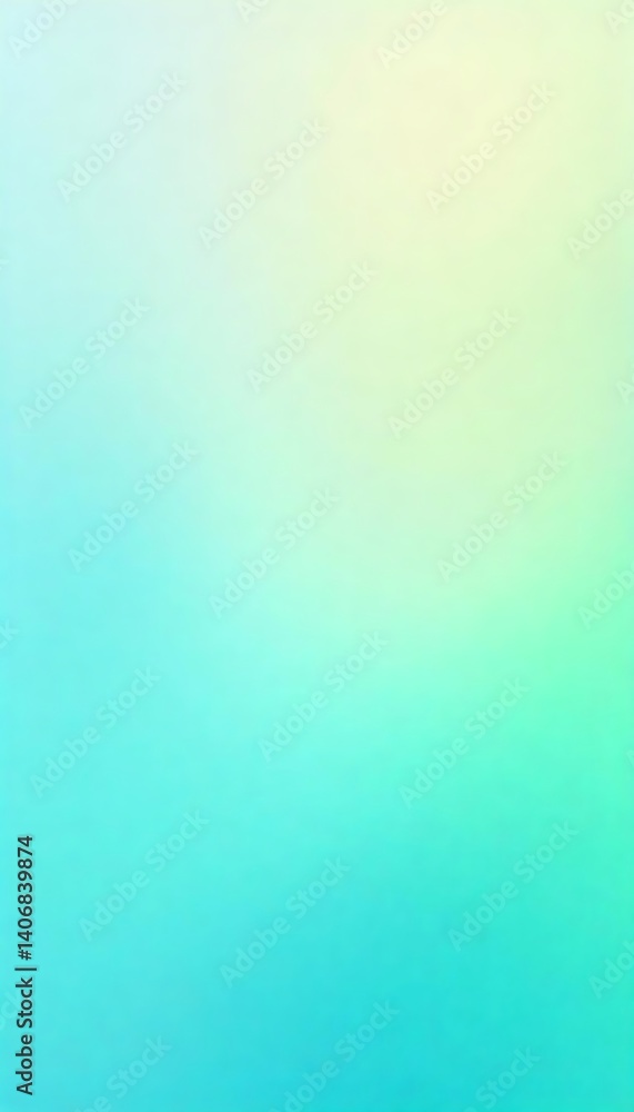 Obraz premium Gradient Turquoise Yellow Abstract Background for Web Design and Presentation