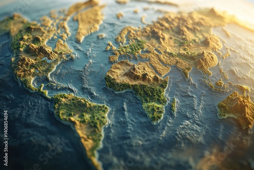 stone on the earth look like globe