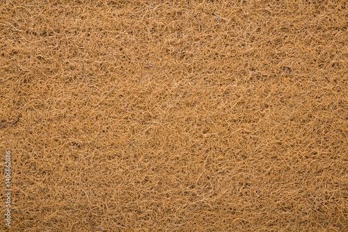 Photography Brown coconut coir background of orthopedic mattress layer