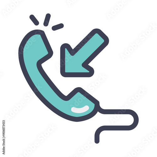 incoming call filled style