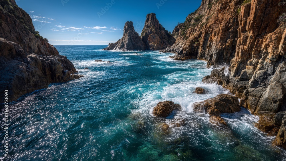 Obraz premium Serenity in Motion