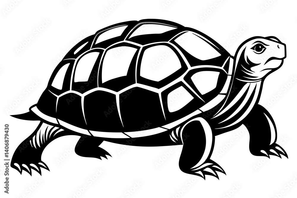turtle silhouette line art vector illustration turtle silhouette line art vector illustration