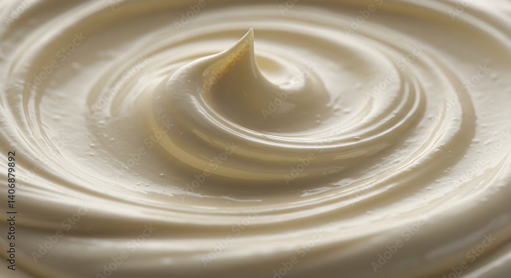 Creamy Swirl Of Delightful Texture For Culinary Art Creamy Swirl Of Delightful Texture For Culinary Art