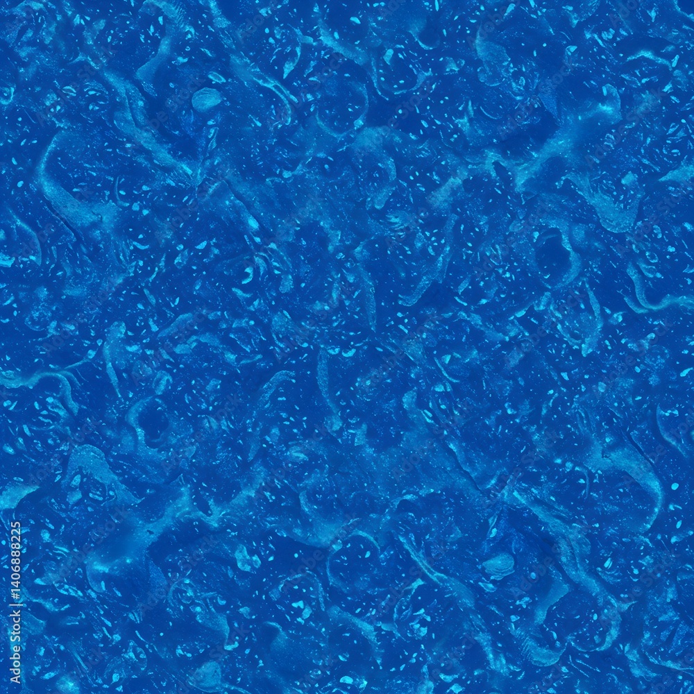 Obraz premium Abstract Blue Texture Background, Pattern, Wallpaper, Digital Art, Water, Bubbles, Texture Design, Design Element.