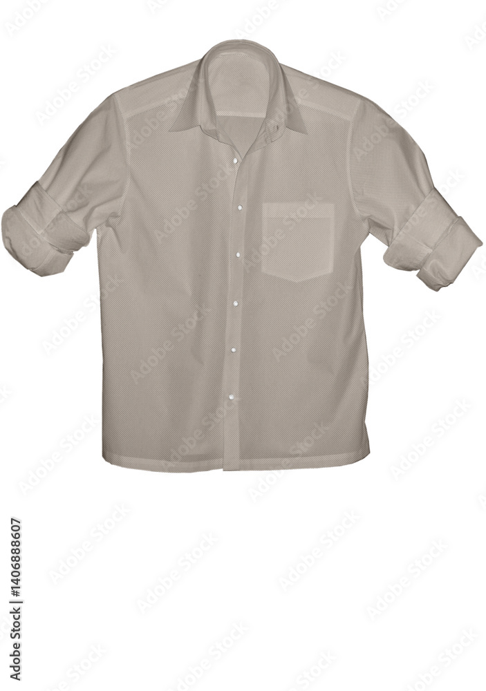 3d illustration men casual check shirt for summer style. 3d illustration men casual check shirt for summer style.