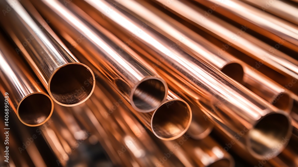 Naklejka premium Photo product of Aluminum copper alloy 