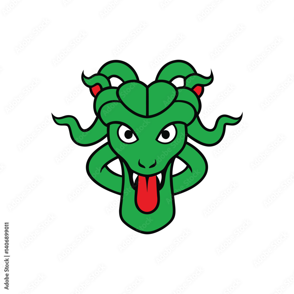 Obraz premium funny cartoon frog with heart