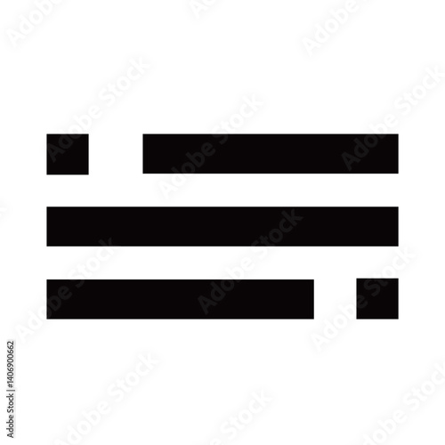 三点リーダー　四角