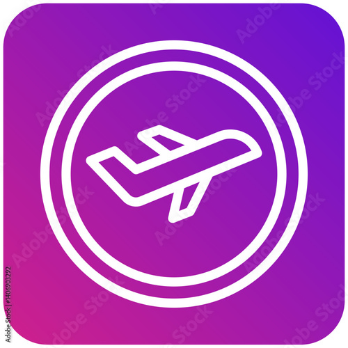 Airport Vector Icon Design Illustration