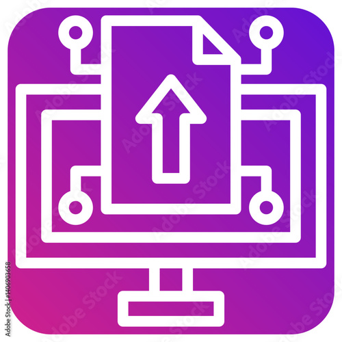 File sharing Vector Icon Design Illustration