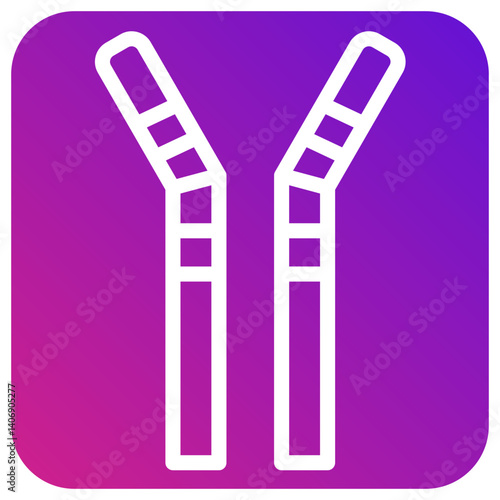 Straws Vector Icon Design Illustration