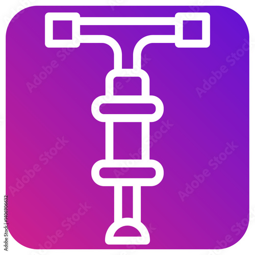 Pogo Vector Icon Design Illustration