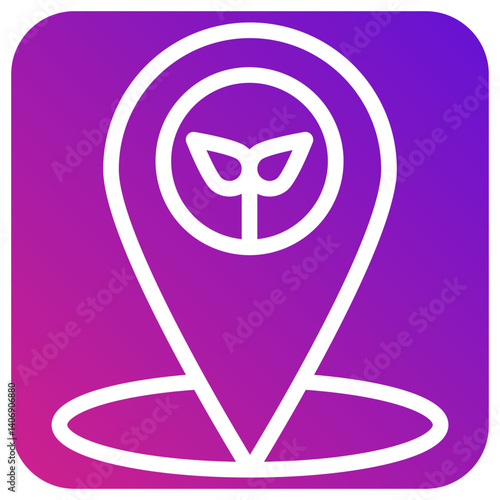 Pin Vector Icon Design Illustration