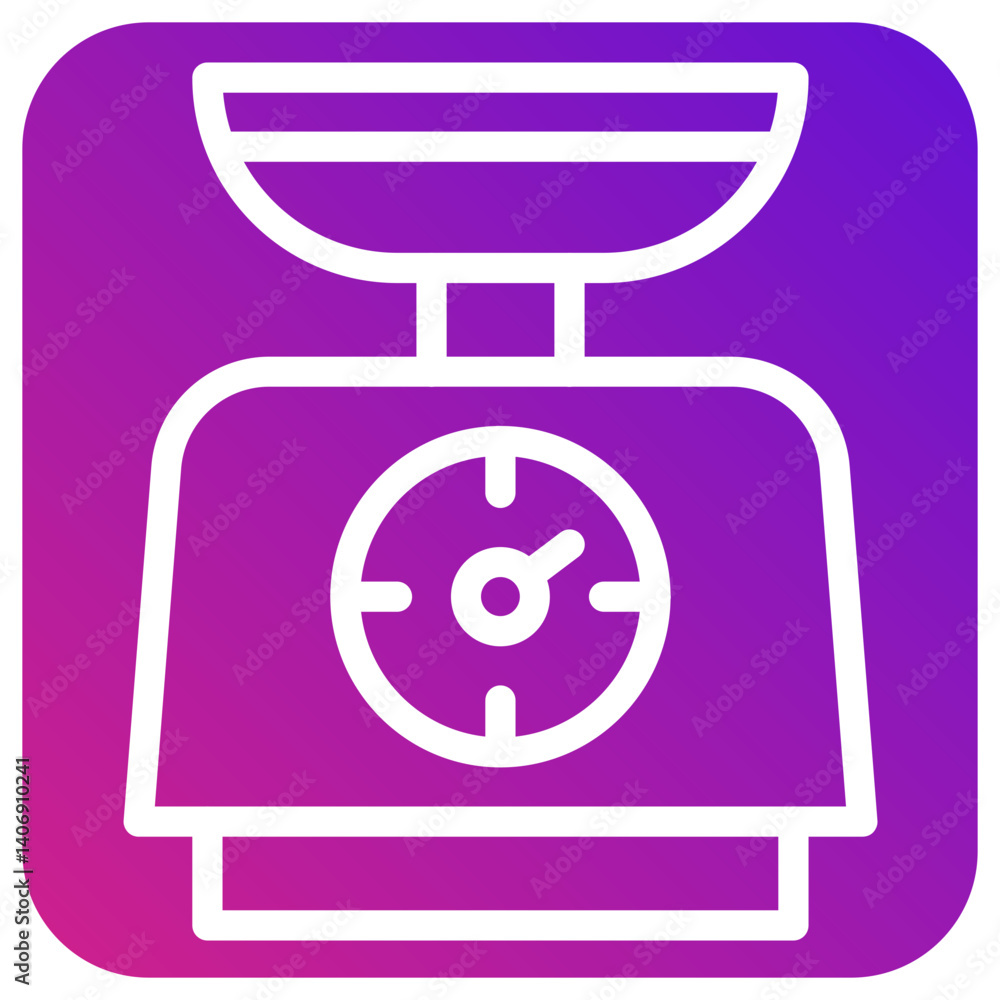 Weight scale Vector Icon Design Illustration Weight scale Vector Icon Design Illustration