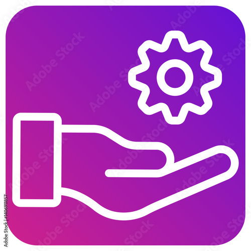 Management Vector Icon Design Illustration