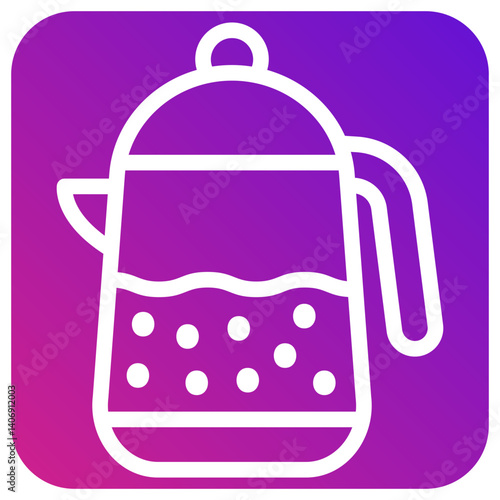 Percolator Vector Icon Design Illustration