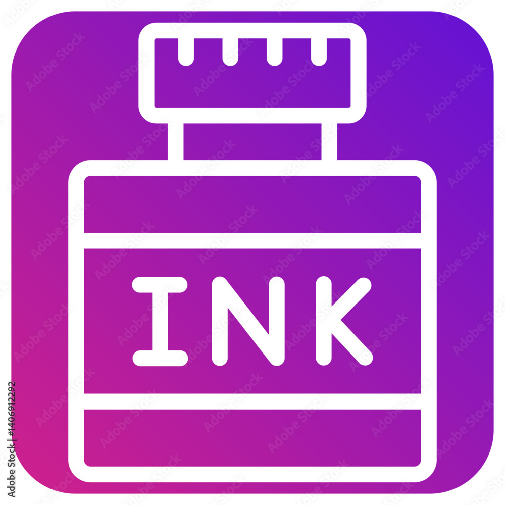 Ink Vector Icon Design Illustration Ink Vector Icon Design Illustration