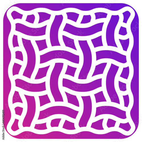 Fabric Vector Icon Design Illustration