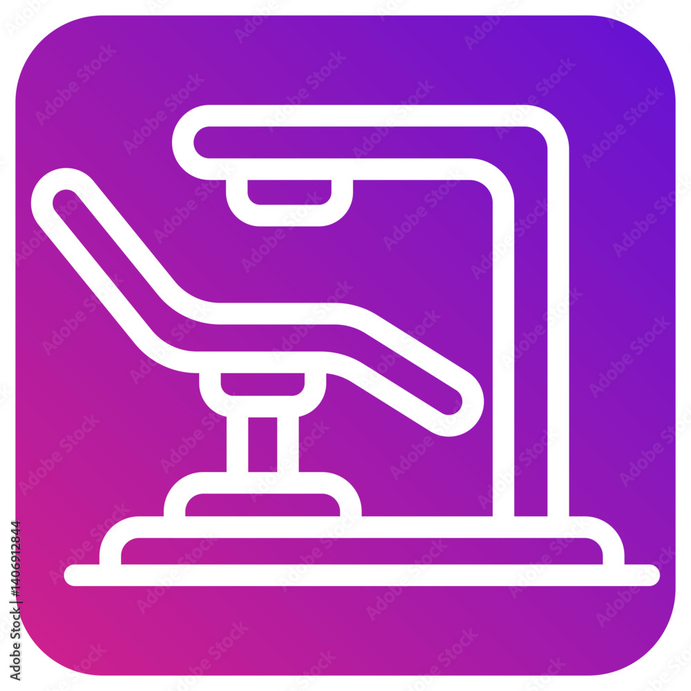 Dentist Chair Vector Icon Design Illustration Dentist Chair Vector Icon Design Illustration