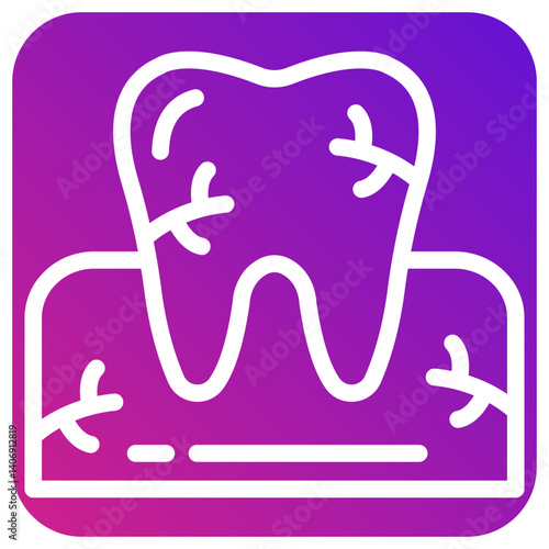 Toothache Vector Icon Design Illustration