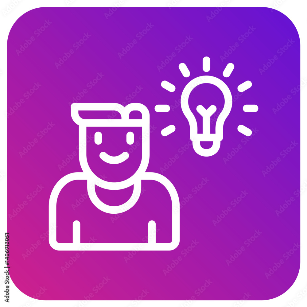 Thinking Vector Icon Design Illustration Thinking Vector Icon Design Illustration