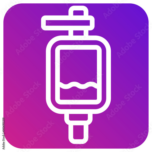 Urinal Vector Icon Design Illustration