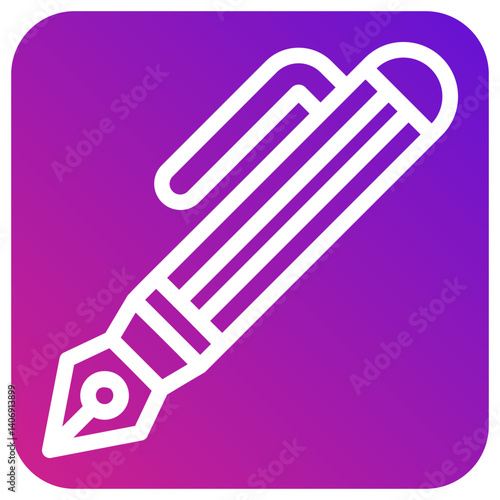 Pen Vector Icon Design Illustration