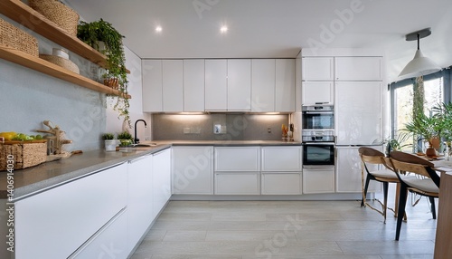 Wallpaper Mural modern kitchen interior Torontodigital.ca