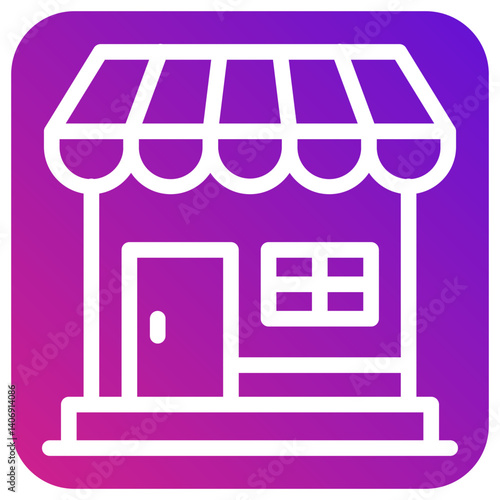 Store Vector Icon Design Illustration