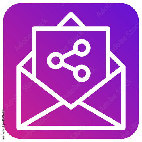 Share Vector Icon Design Illustration