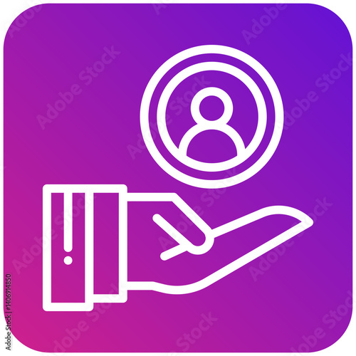 Responsibility Vector Icon Design Illustration