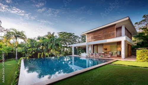 Wallpaper Mural swimming pool in hotel Torontodigital.ca