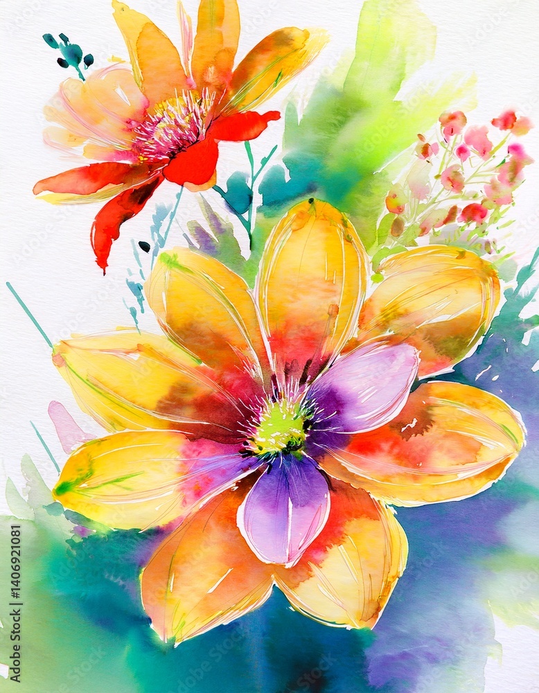 bouquet of colorful flowers bouquet of colorful flowers