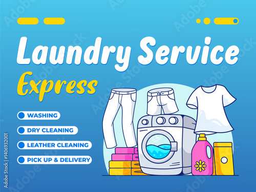 Laundry Service Express Washing Dry Cleaning Leather Cleaning Pick Up amp Delivery