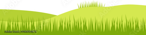 Green Field Illustration