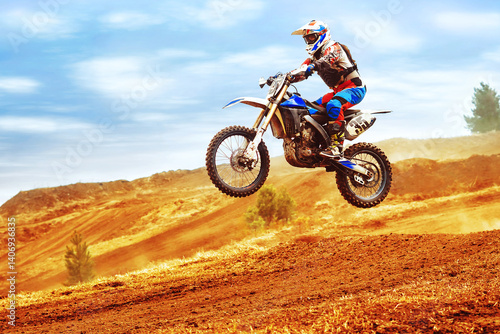 motocross competitions on the track