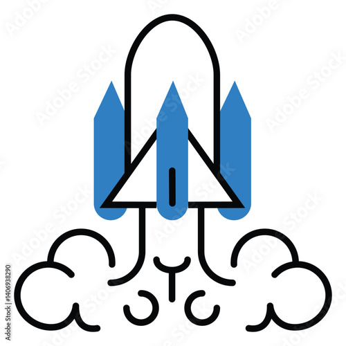 Product Release and Launch Concept vector Icon design