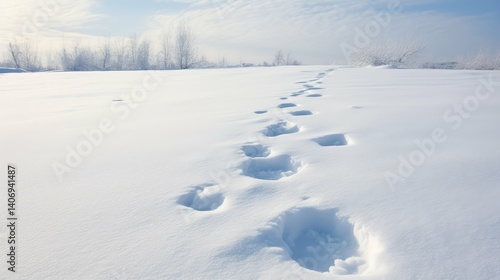 Wallpaper Mural fresh snowy texture Torontodigital.ca