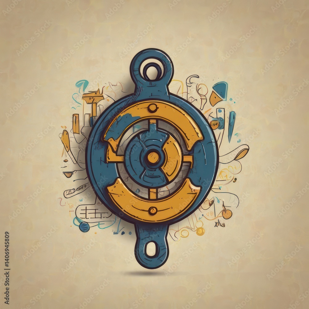 Fototapeta premium Toggle concept illustration