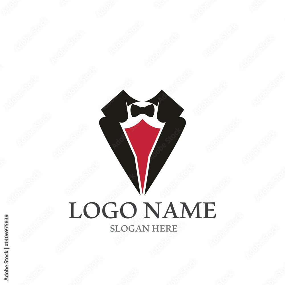 tuxedo elegant icon vector illustration template design tuxedo elegant icon vector illustration template design