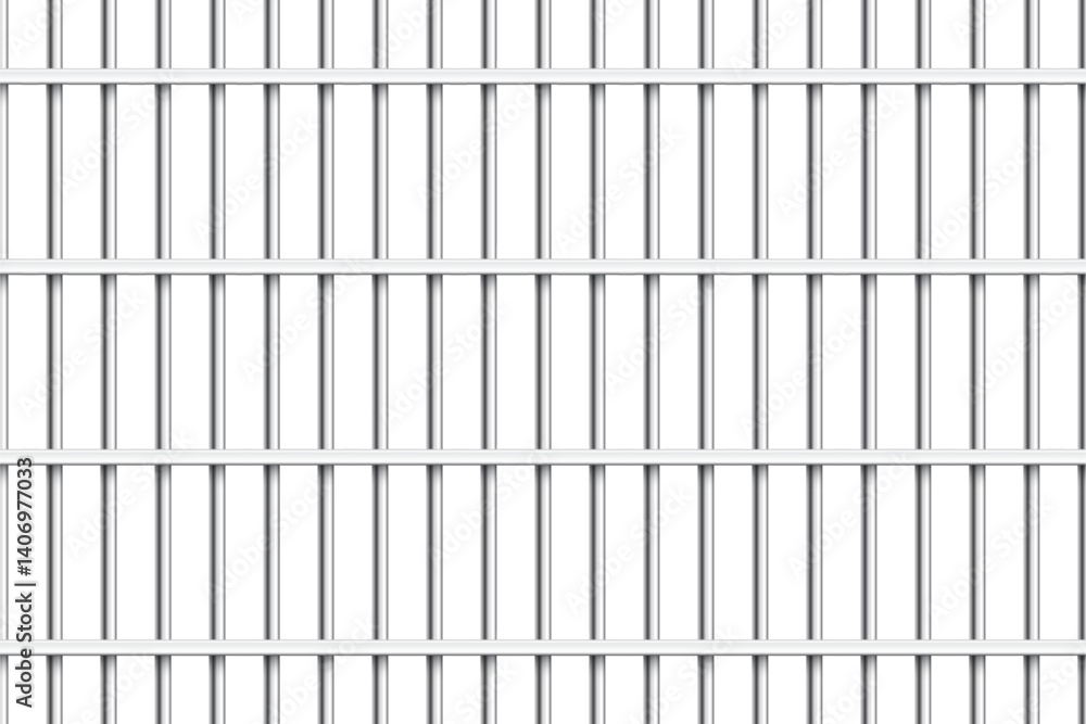 custom made wallpaper toronto digitalMetal prison jail background. Cell bar with vertical and horizontal steel rods. Secure detention concept. Zoo cage. Realistic vector illustration.