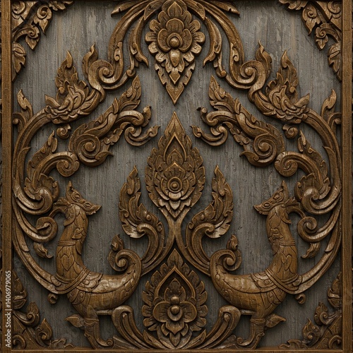 thai style wood