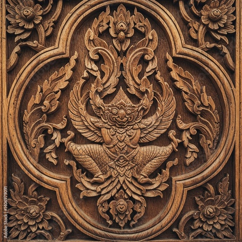 thai style wood