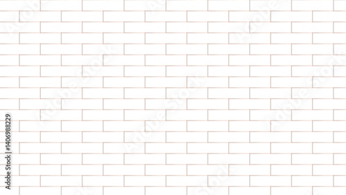 White brick wall background pattern . vector empty stucco masonry pavement floor and wall limestone brickwork concrete texture. building architecture brick wall concrete abstract backgrounds .
