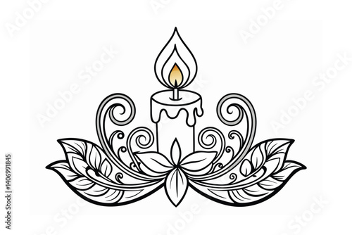 fleur de lis vector illustration