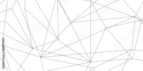 A beautiful Chaotic abstract line seamless pattern .Technology black illustration . Connected lines with dots .graphic background dots with connections for your design, illustration