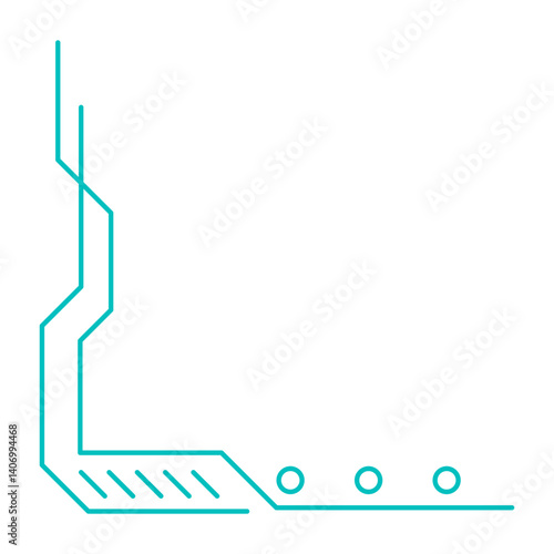 Circuit Technology Corner Frame